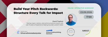 Build Your Pitch Backwards: Structure Every Talk for Impact
